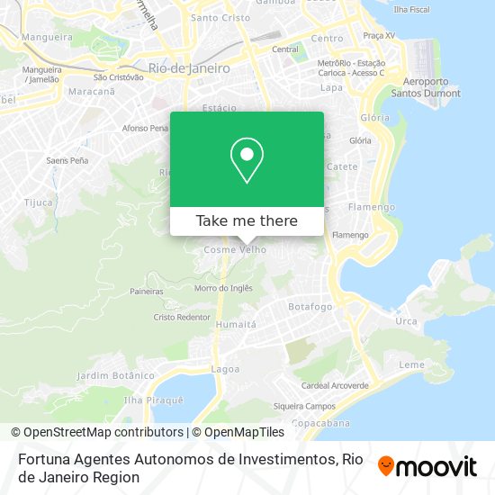 Mapa Fortuna Agentes Autonomos de Investimentos