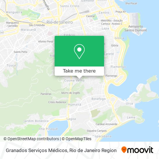 Granados Serviços Médicos map