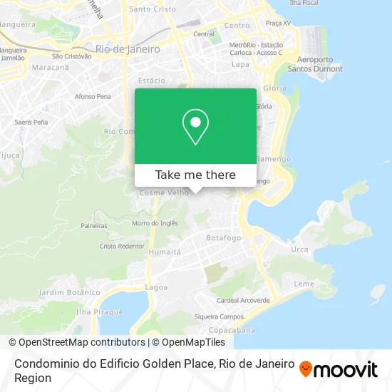 Condominio do Edificio Golden Place map