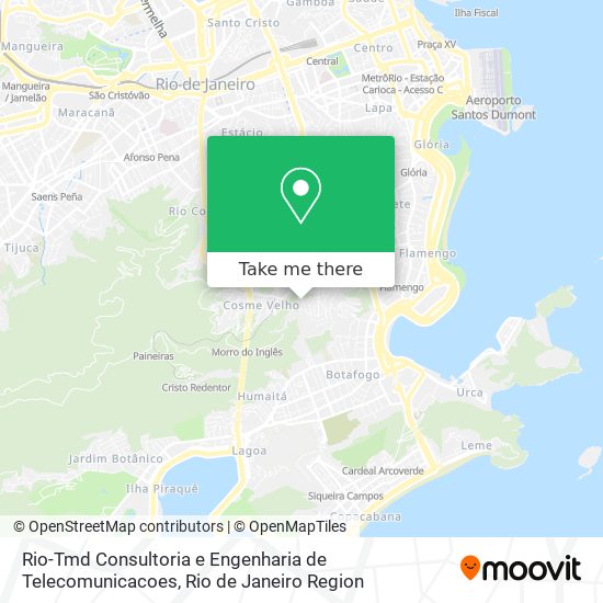 Mapa Rio-Tmd Consultoria e Engenharia de Telecomunicacoes