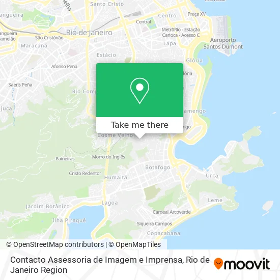 Contacto Assessoria de Imagem e Imprensa map