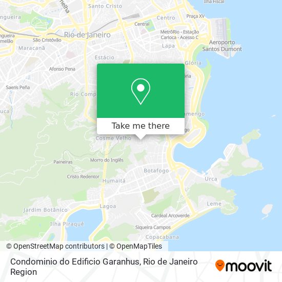 Mapa Condominio do Edificio Garanhus