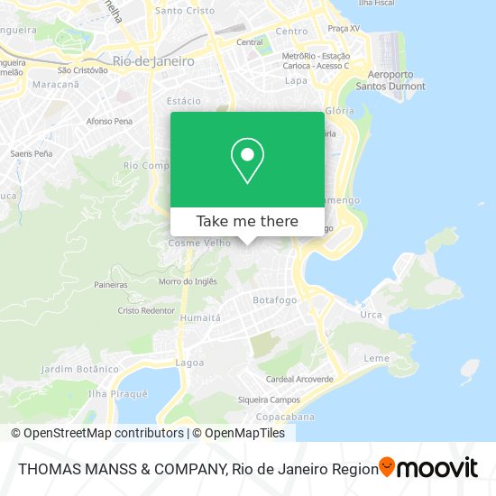 Mapa THOMAS MANSS & COMPANY