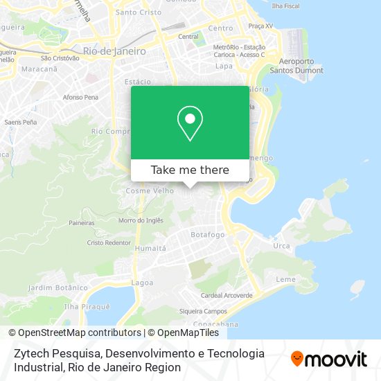 Zytech Pesquisa, Desenvolvimento e Tecnologia Industrial map