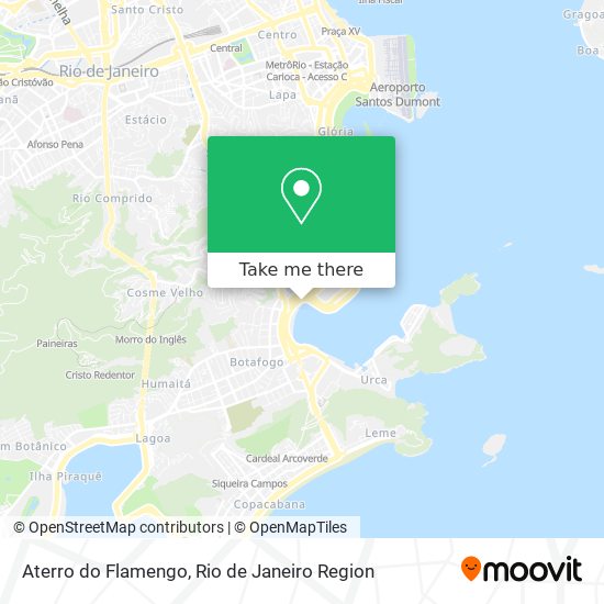 Aterro do Flamengo map
