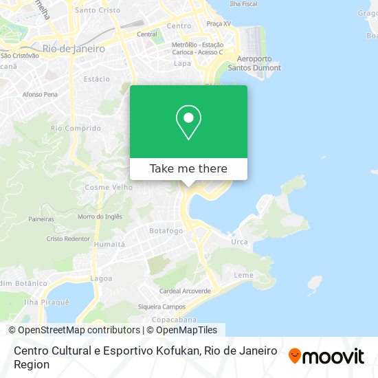 Centro Cultural e Esportivo Kofukan map