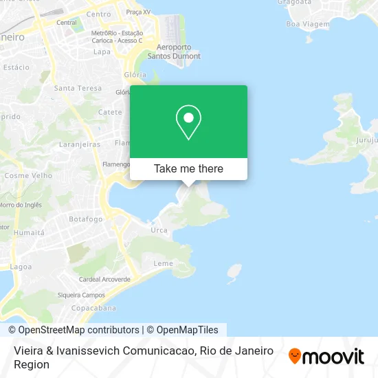 Vieira & Ivanissevich Comunicacao map