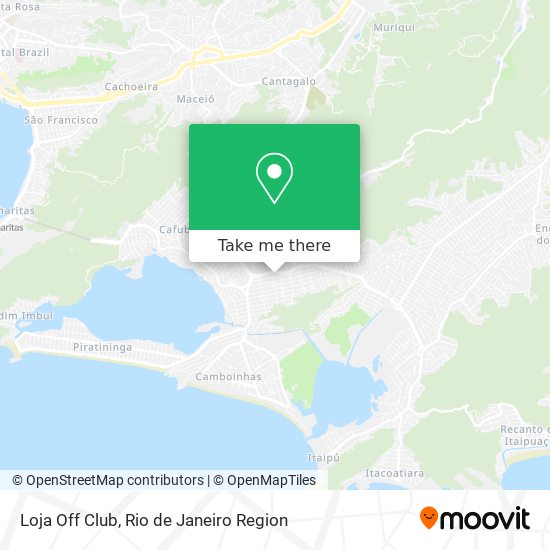 Loja Off Club map