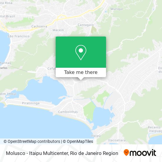Molusco - Itaipu Multicenter map