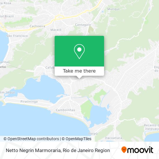 Mapa Netto Negrin Marmoraria