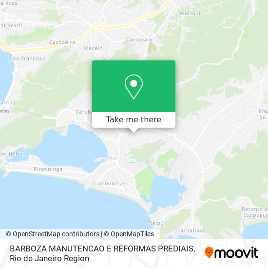 BARBOZA MANUTENCAO E REFORMAS PREDIAIS map