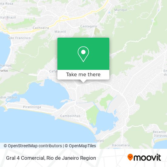 Gral 4 Comercial map