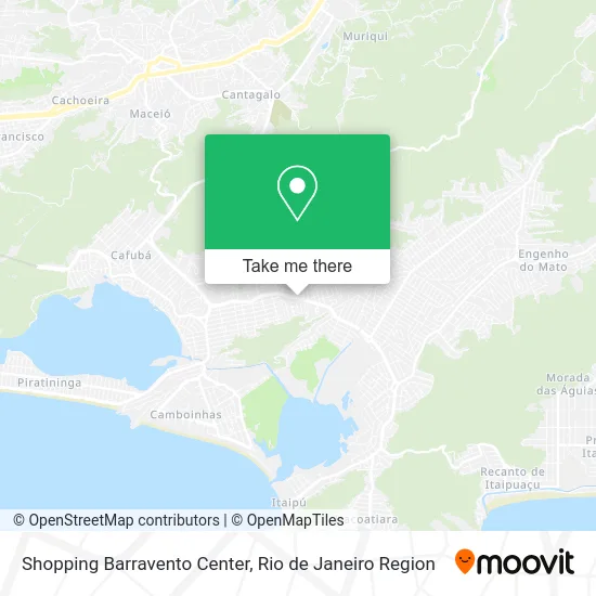 Shopping Barravento Center map