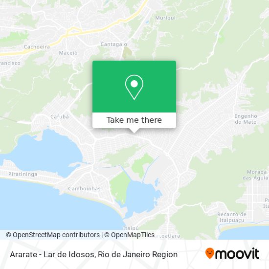 Ararate - Lar de Idosos map