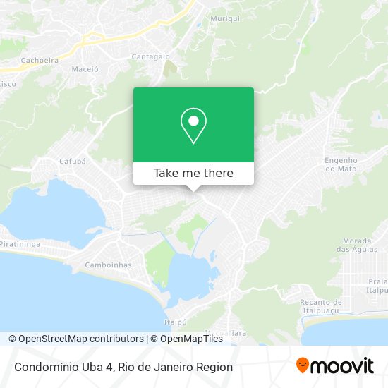 Condomínio Uba 4 map