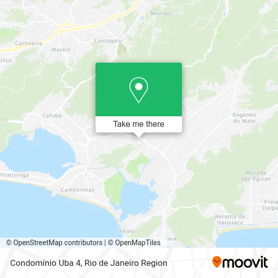 Condomínio Uba 4 map