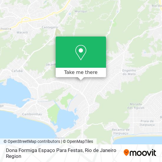 Dona Formiga Espaço Para Festas map