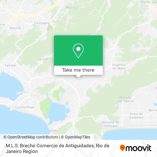 M.L.S. Brecho Comercio de Antiguidades map