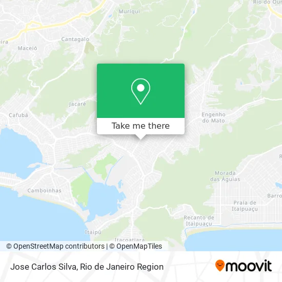 Jose Carlos Silva map