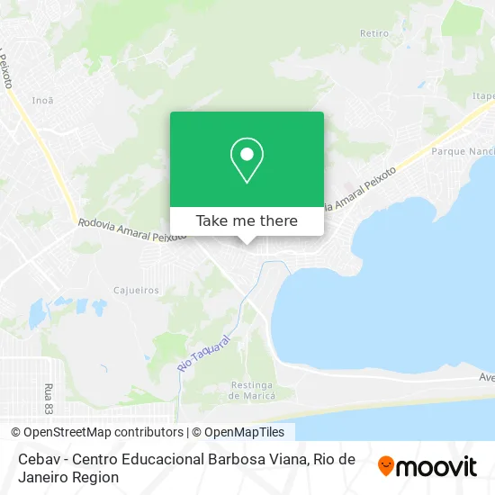 Cebav - Centro Educacional Barbosa Viana map