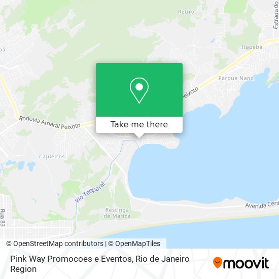 Pink Way Promocoes e Eventos map