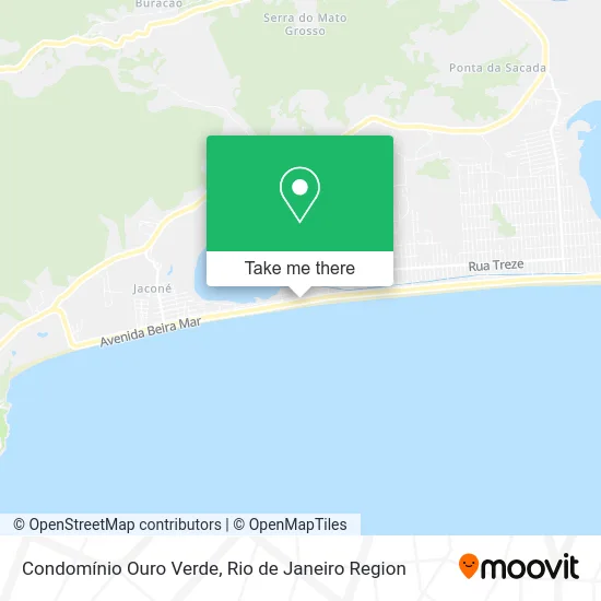 Condomínio Ouro Verde map