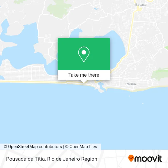 Pousada da Titia map