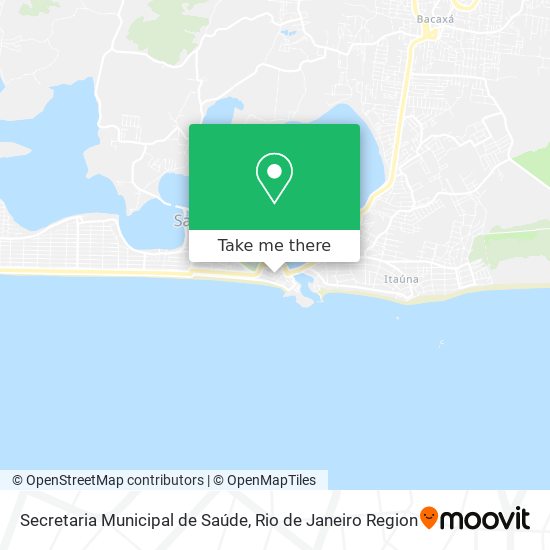 Secretaria Municipal de Saúde map
