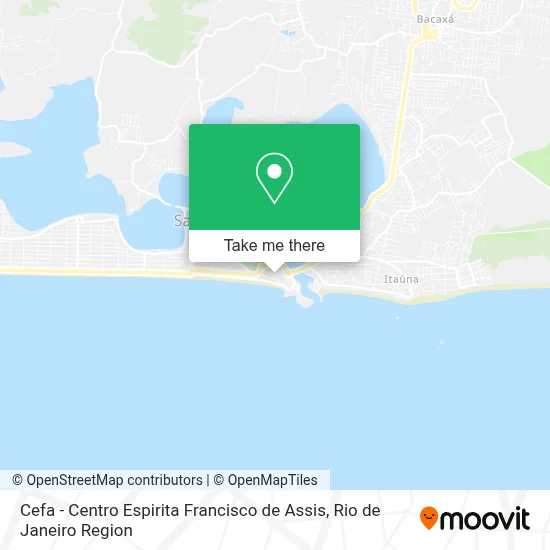 Cefa - Centro Espirita Francisco de Assis map