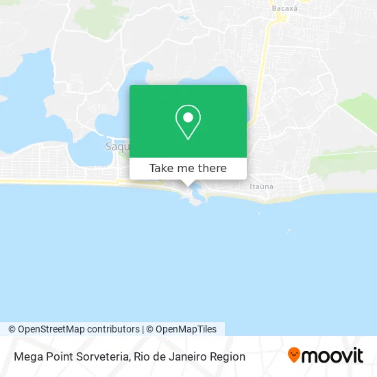 Mega Point Sorveteria map