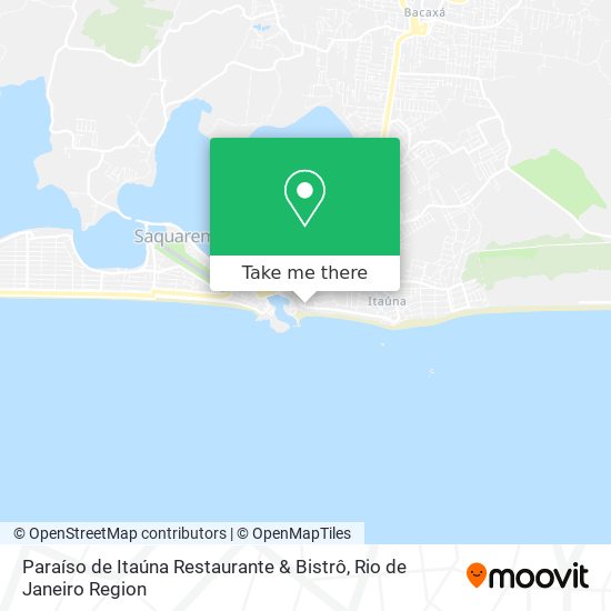 Mapa Paraíso de Itaúna Restaurante & Bistrô