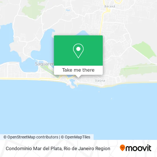 Condomínio Mar del Plata map