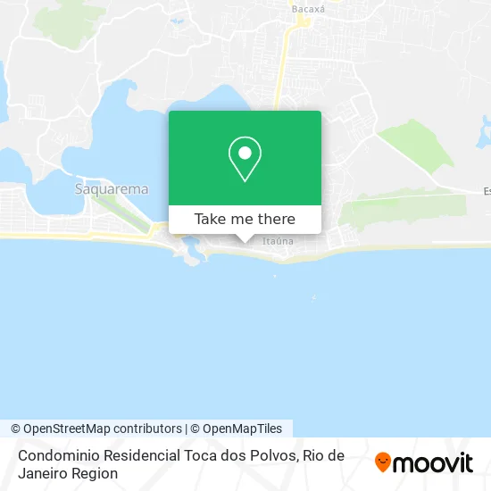 Condominio Residencial Toca dos Polvos map