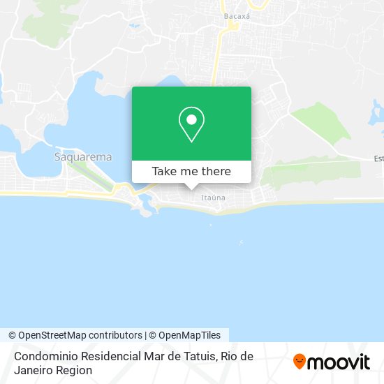 Condominio Residencial Mar de Tatuis map
