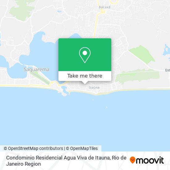 Mapa Condominio Residencial Agua Viva de Itauna