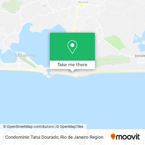 Condominio Tatui Dourado map