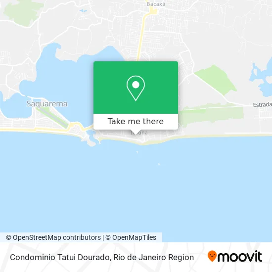 Condominio Tatui Dourado map