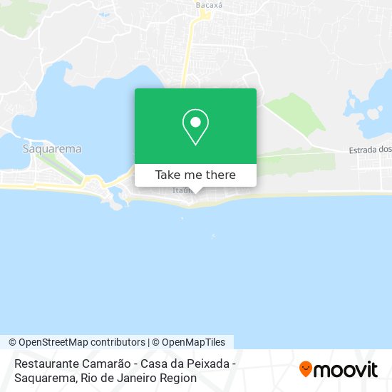 Restaurante Camarão - Casa da Peixada - Saquarema map