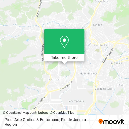 Picui Arte Grafica & Editoracao map