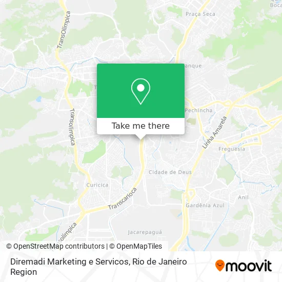 Diremadi Marketing e Servicos map