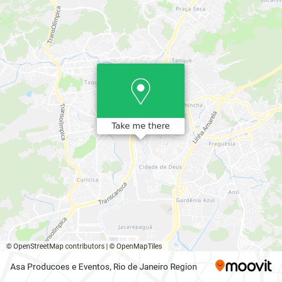 Asa Producoes e Eventos map