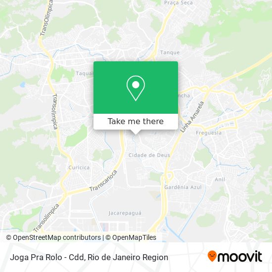 Joga Pra Rolo - Cdd map