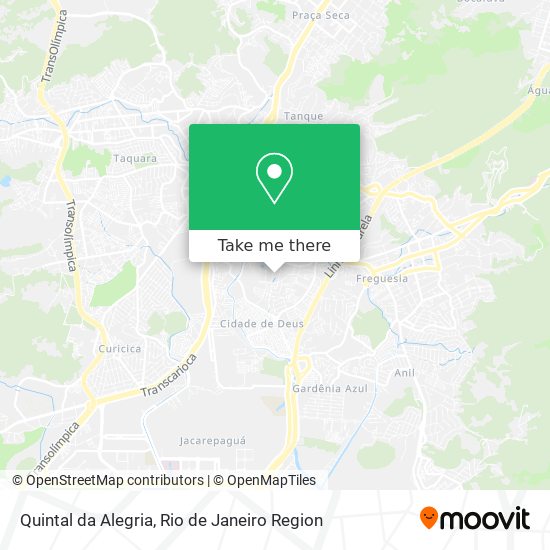 Quintal da Alegria map