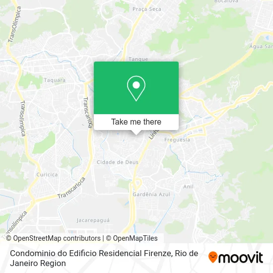 Condominio do Edificio Residencial Firenze map