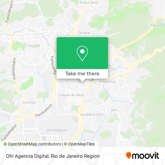 Oh! Agencia Digital map