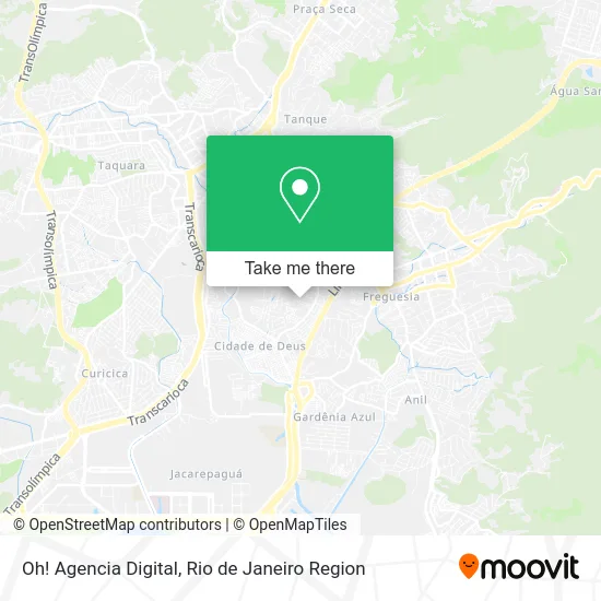 Oh! Agencia Digital map