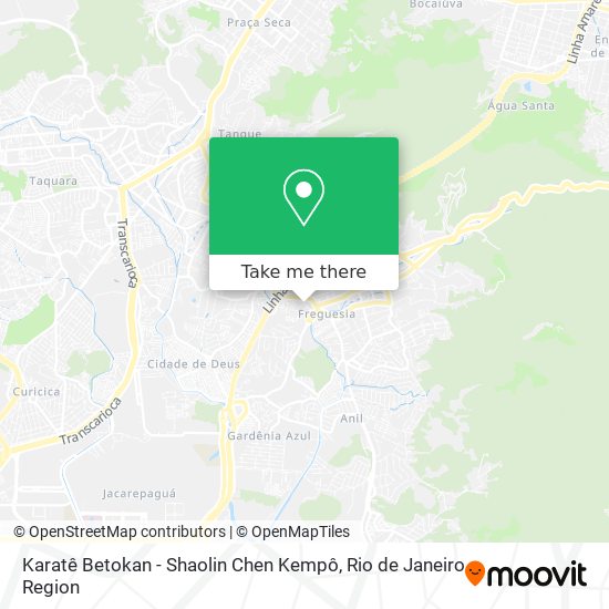 Karatê Betokan - Shaolin Chen Kempô map