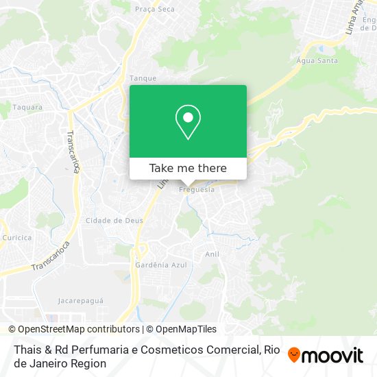 Thais & Rd Perfumaria e Cosmeticos Comercial map
