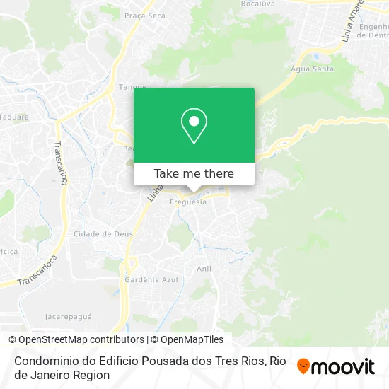 Condominio do Edificio Pousada dos Tres Rios map