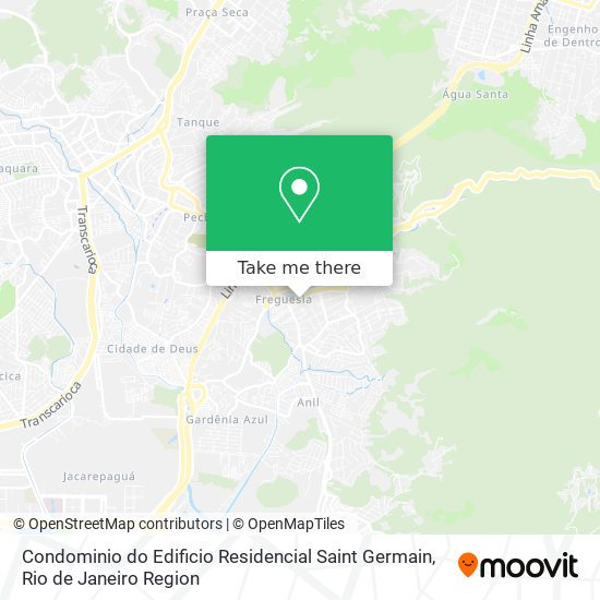 Condominio do Edificio Residencial Saint Germain map